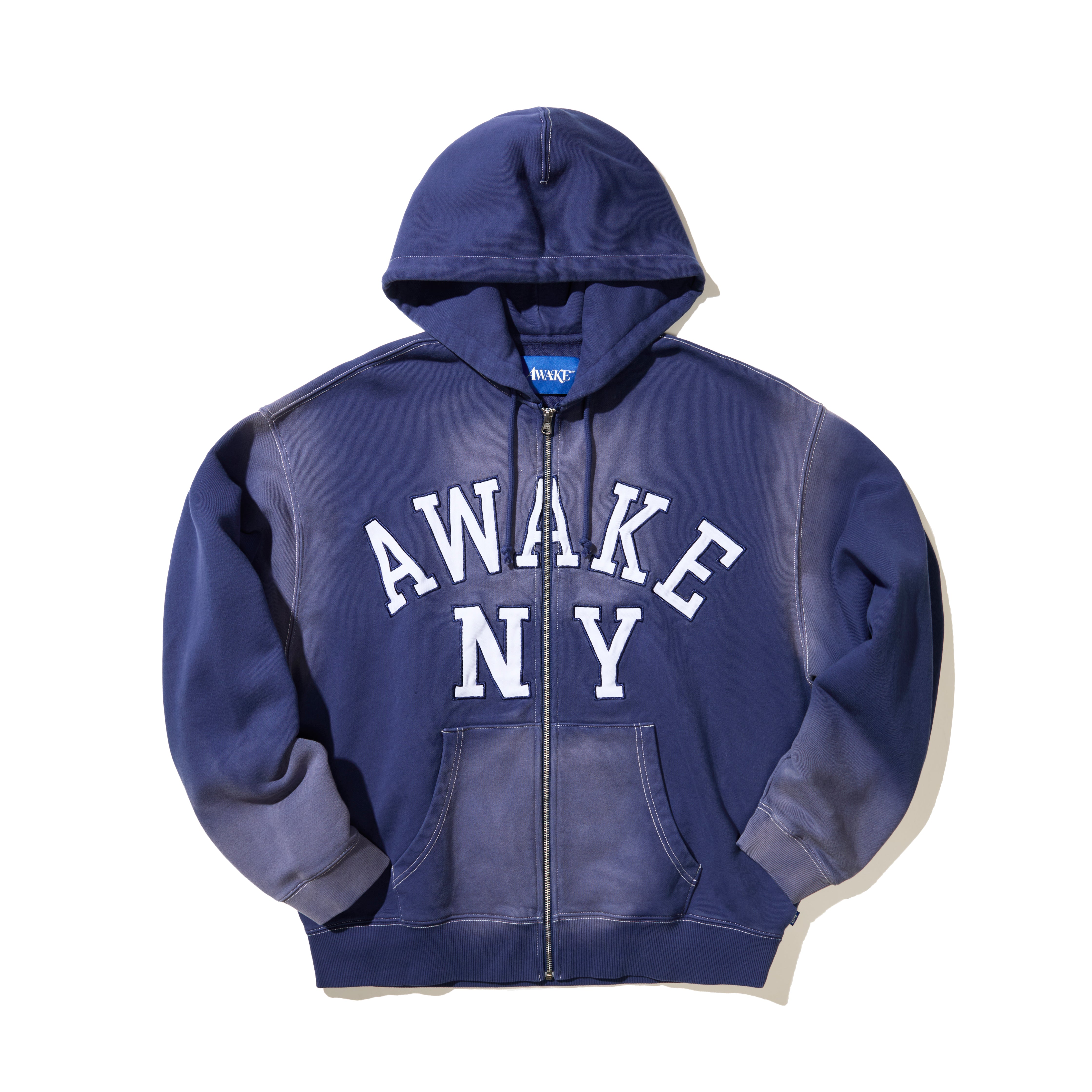 Collegiate Arch Zip Hoodie – Awake NY