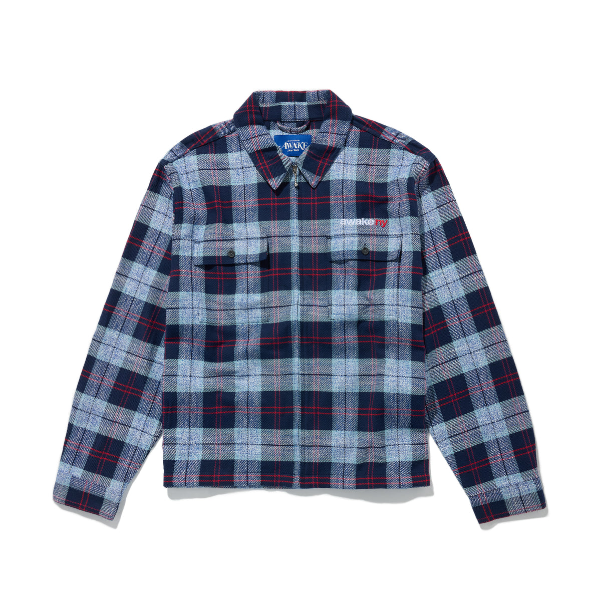Flannel Zip Shirt – Awake NY