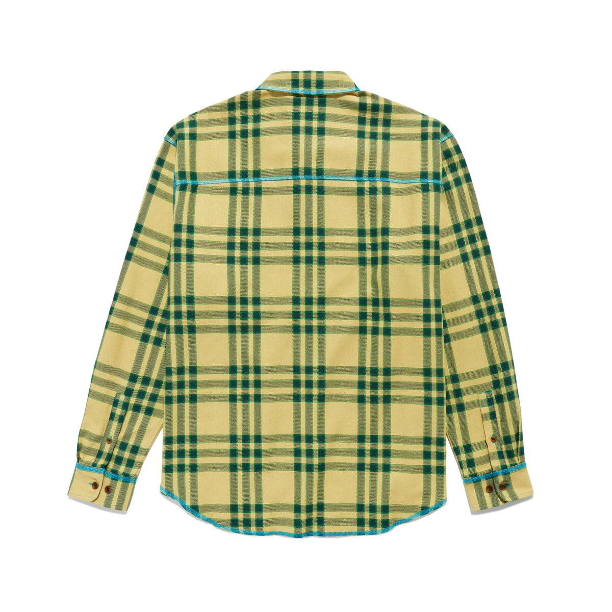 Contrast Stitch Flannel Shirt – Awake NY