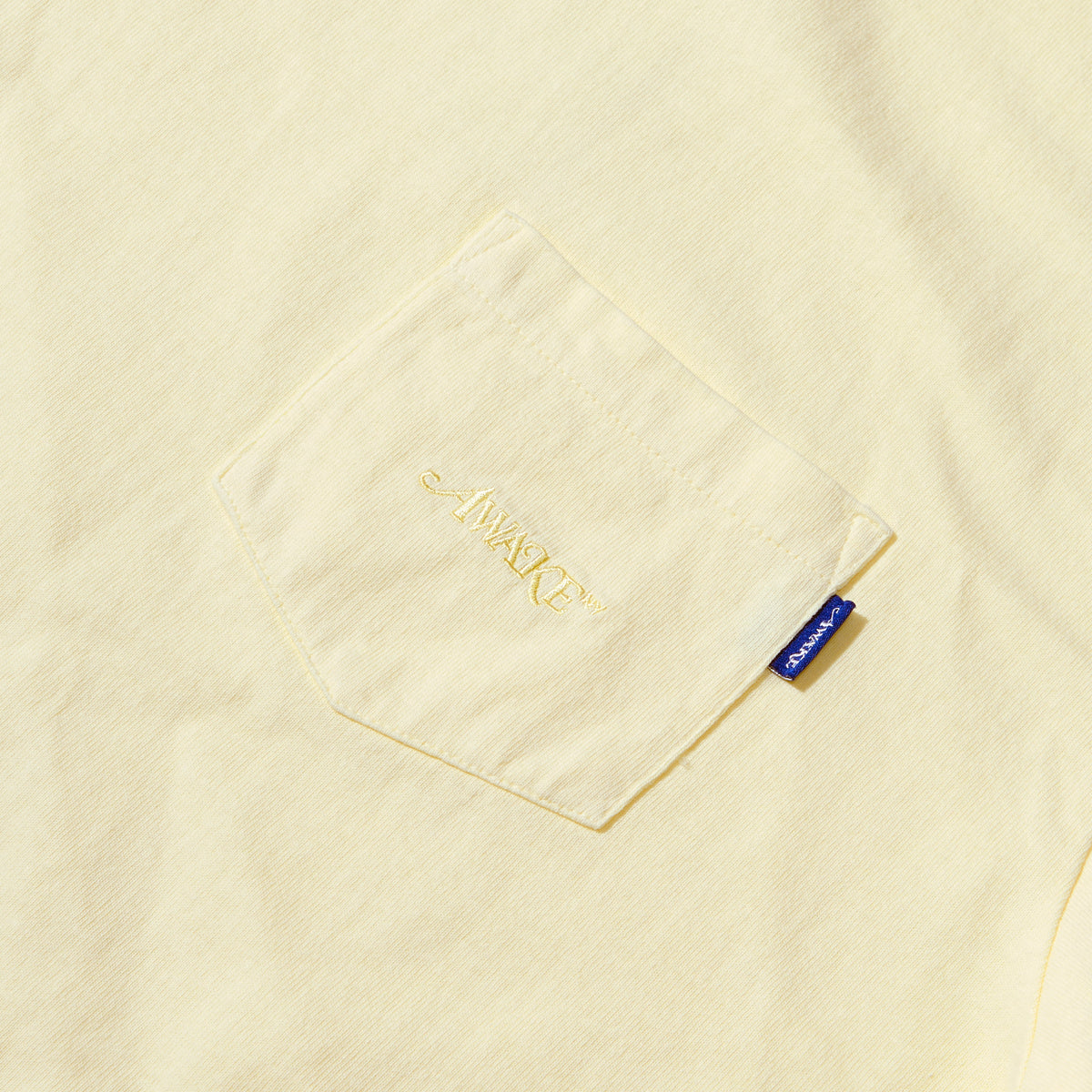 Classic Logo Embroidered Pocket Tee – Awake NY