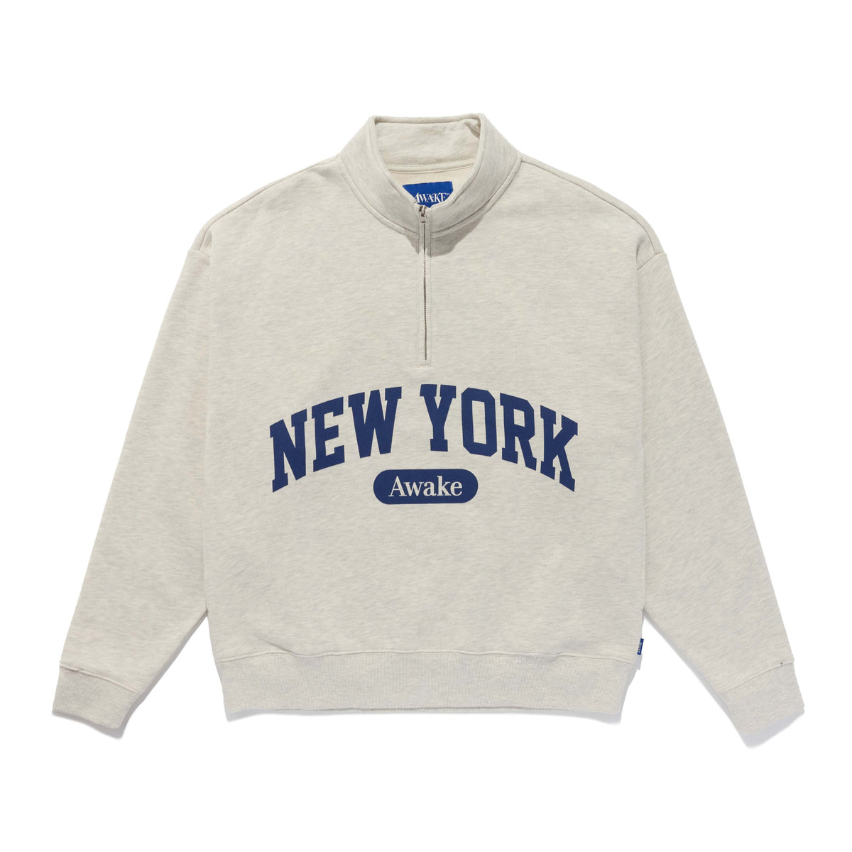 関税込み★AWAKE NY★Script Quarter ジップ スウェットシャツ 関税込み☆AWAKE NY☆Script Quarter ジップ スウェットシャツ