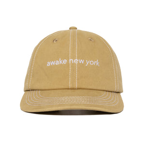Contrast Stitch 6 Panel Hat