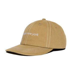 Contrast Stitch 6 Panel Hat