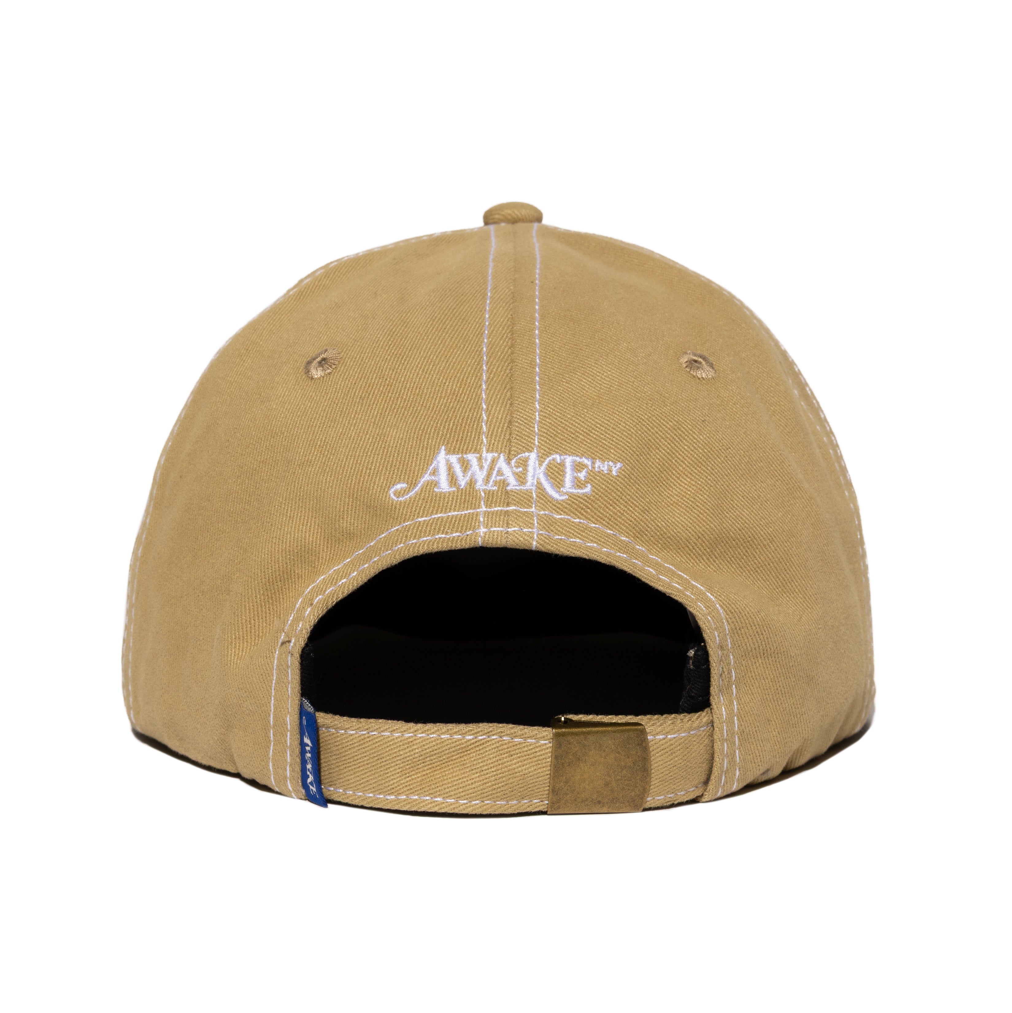 Contrast Stitch 6 Panel Hat