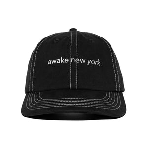 Contrast Stitch 6 Panel Hat