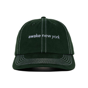 Contrast Stitch 6 Panel Hat