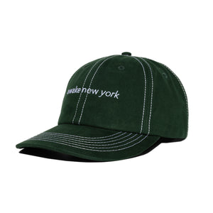 Contrast Stitch 6 Panel Hat