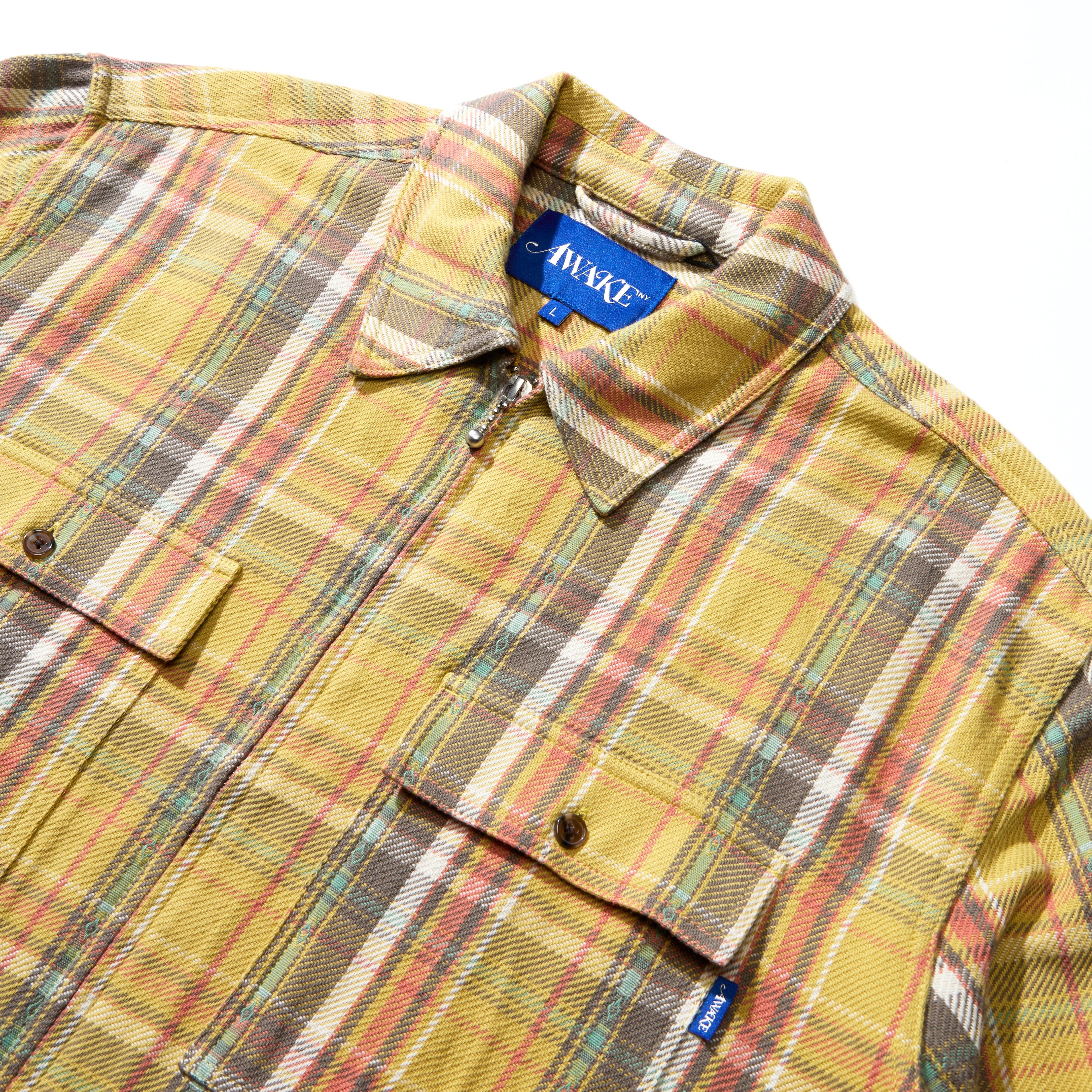 Rivington Zip Flannel – Awake NY