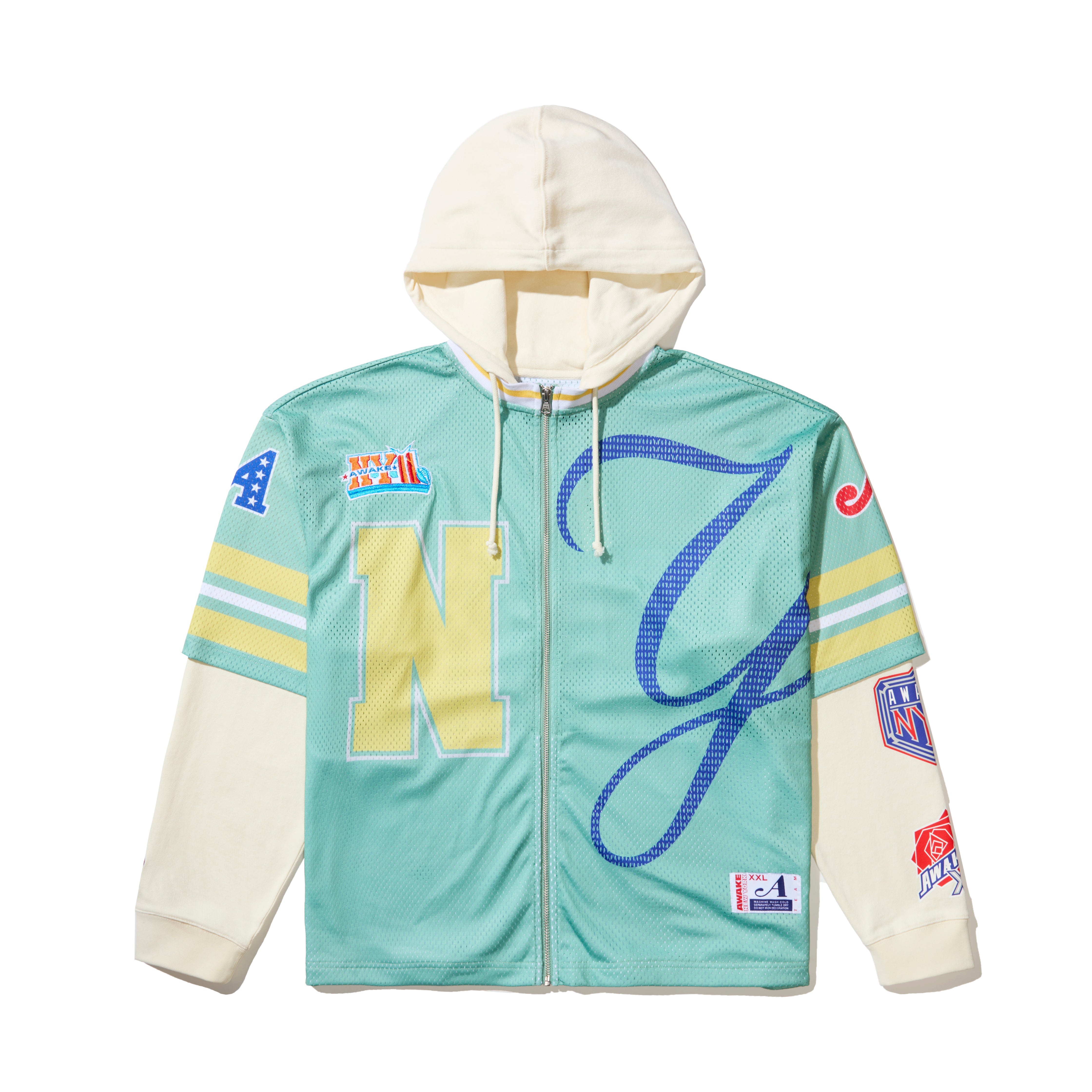 Champs Jersey Zip Up Hoodie – Awake NY