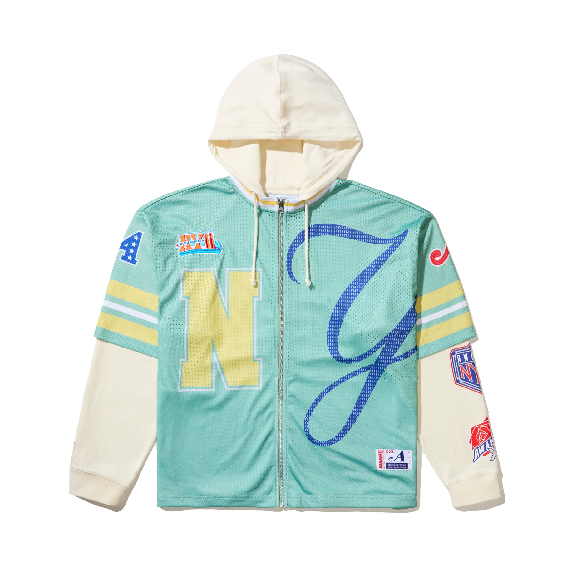 Champs Jersey Zip Up Hoodie