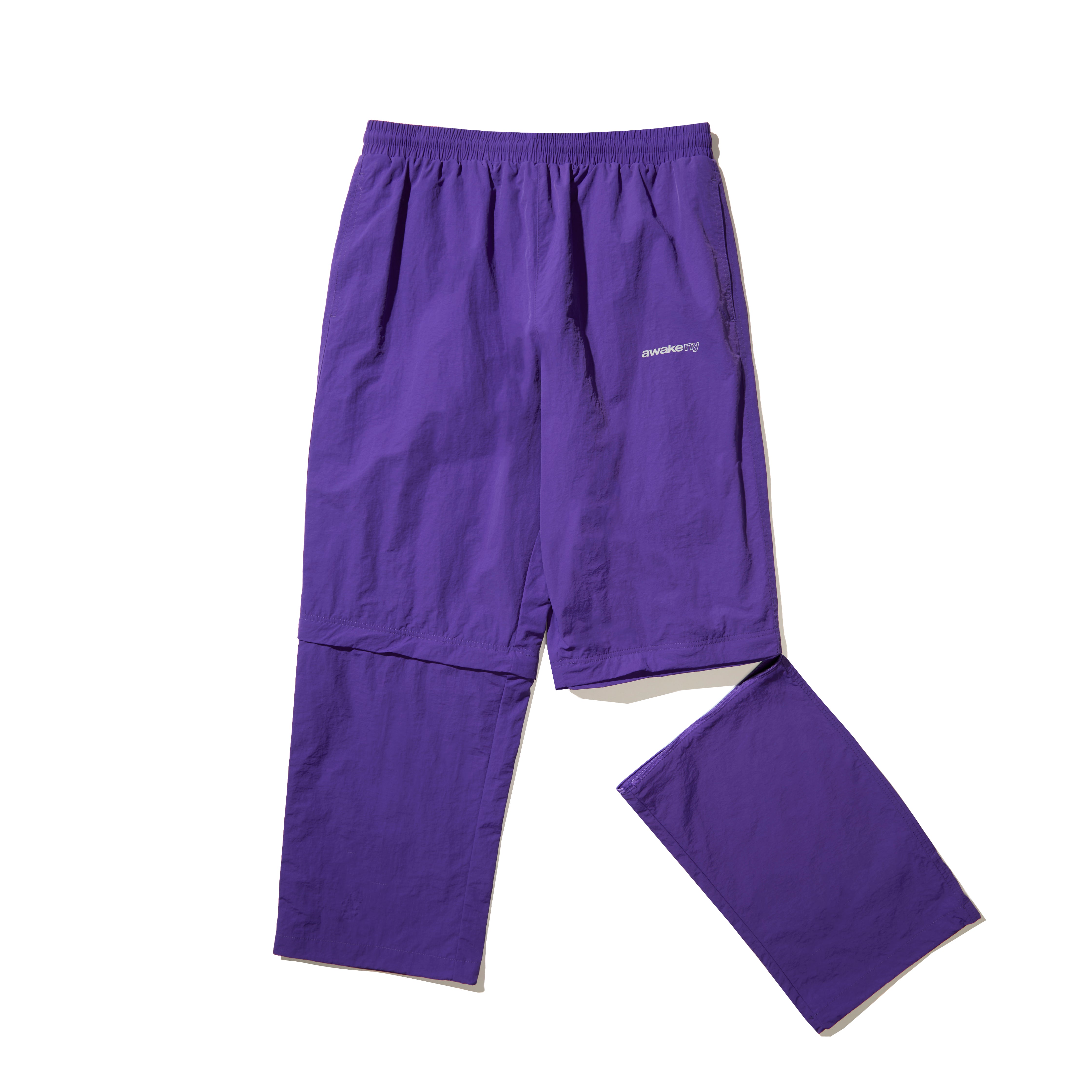 パンツ LITTLEBIG 22aw Nylon Track Pants(Purple) Convertible Nylon Trackie – Awake NY