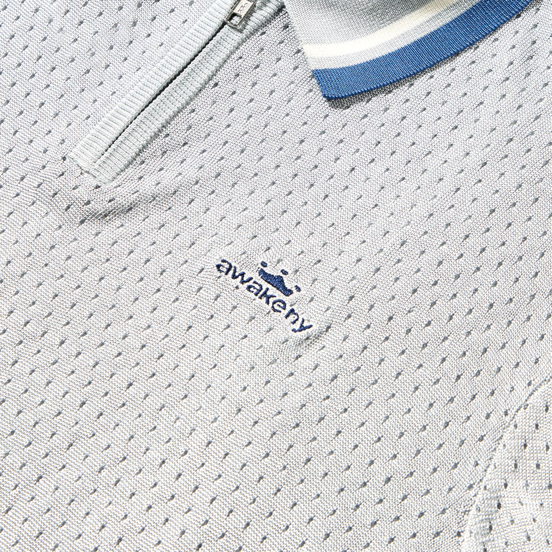 Mesh Zip Polo