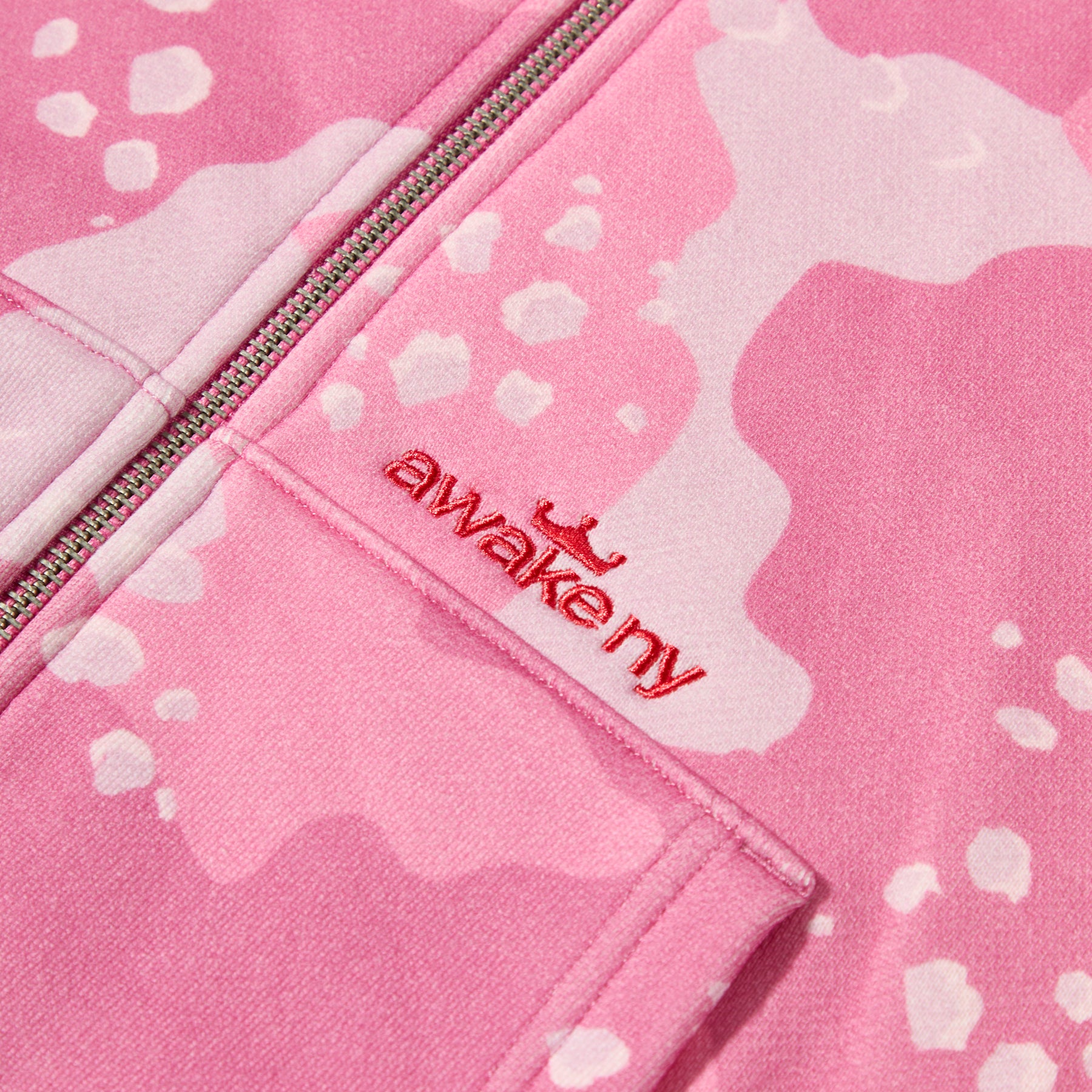 Camo Crown Logo Zip Hoodie