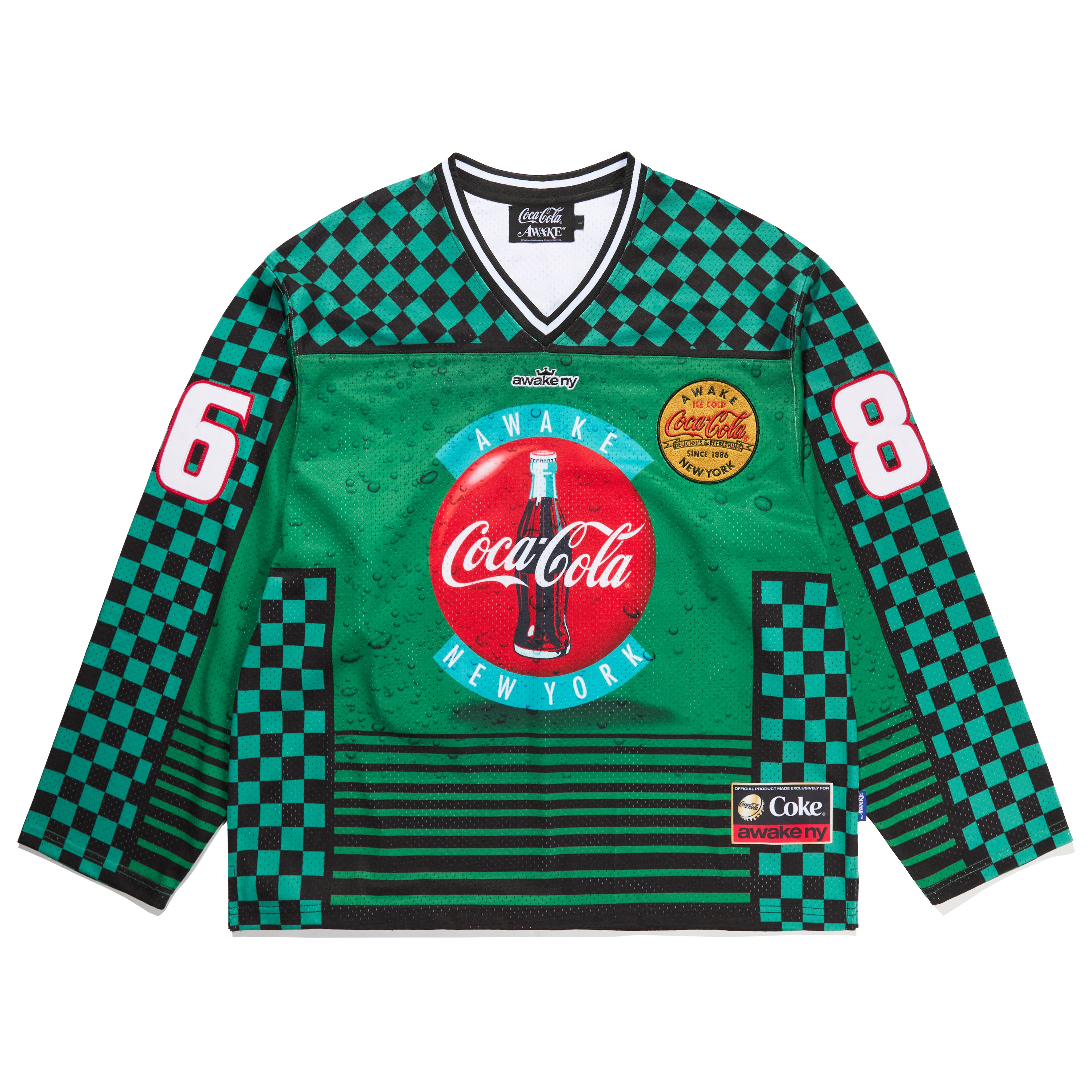 AWAKE NY x Coca-Cola "Ice Cold" Hockey Jersey
