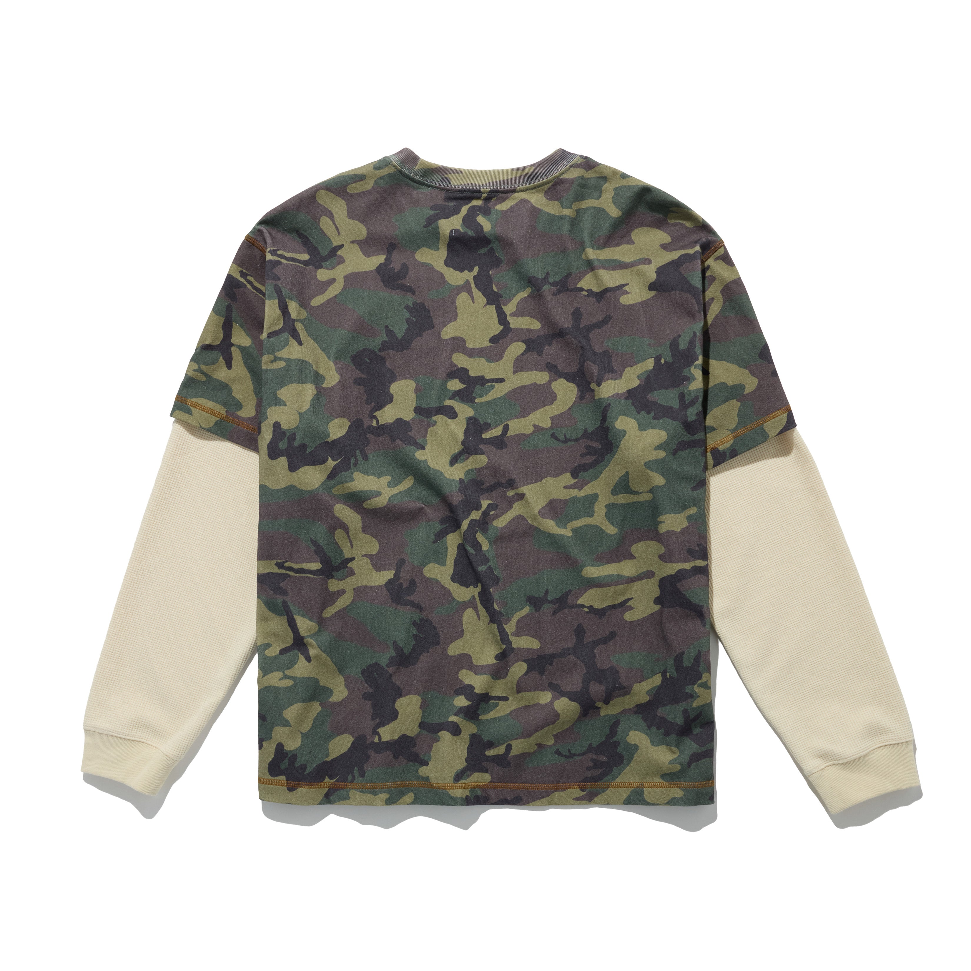Long Sleeve Waffle Shirt