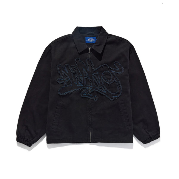 Frayed Script Coaches Jacket – Awake NY