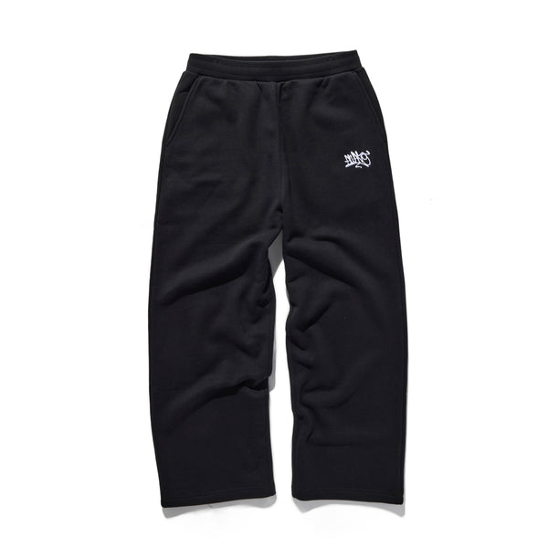 【関税込み】Awake NY ブラック コットン ラウンジパンツ WARDROBE.NYCのブラック セミマット トラック ラウンジパンツが
