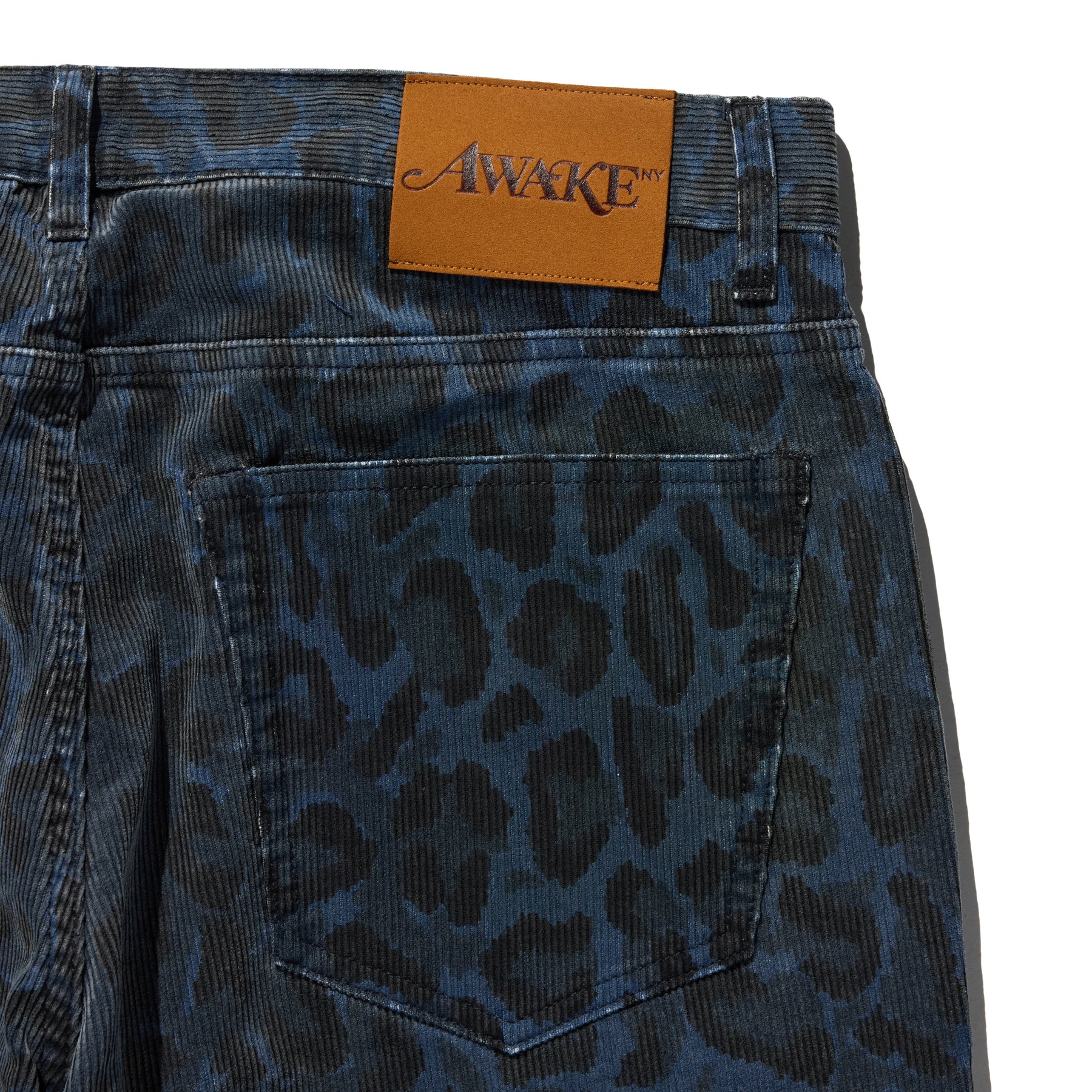 Leopard Corduroy Pants