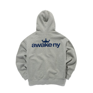 Crown Logo Full Zip Hoodie