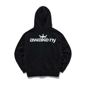 Crown Logo Full Zip Hoodie