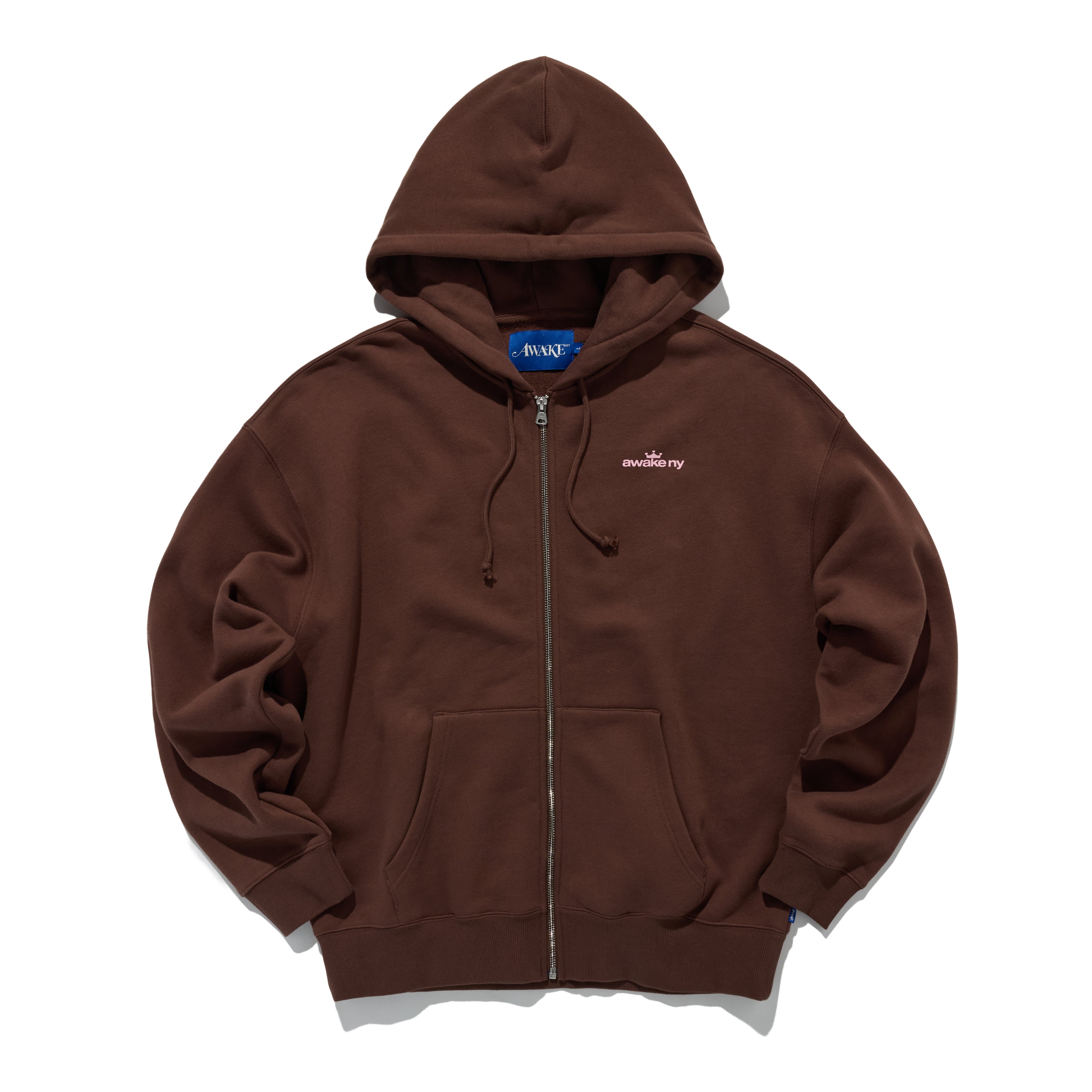 Crown Logo Full Zip Hoodie