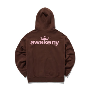 Crown Logo Full Zip Hoodie