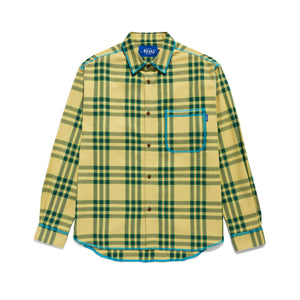 Contrast Stitch Flannel Shirt