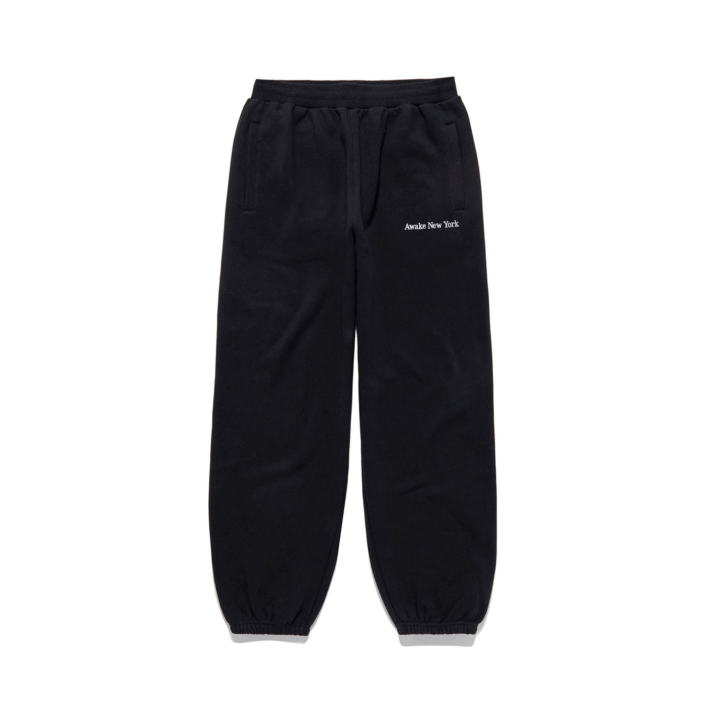 Serif Logo Embroidered Sweatpant