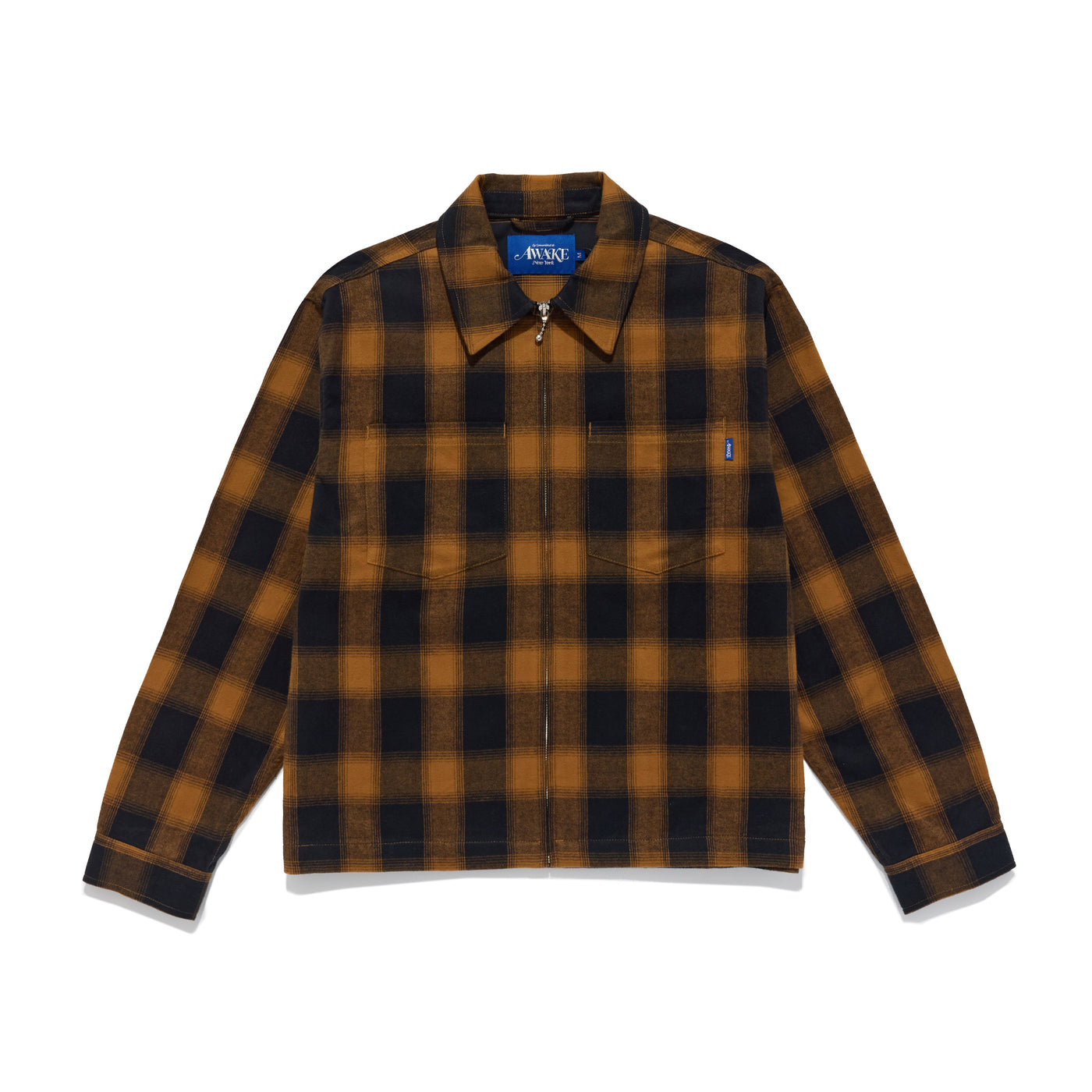 Brushed Cotton Flannel Shirt Jacket