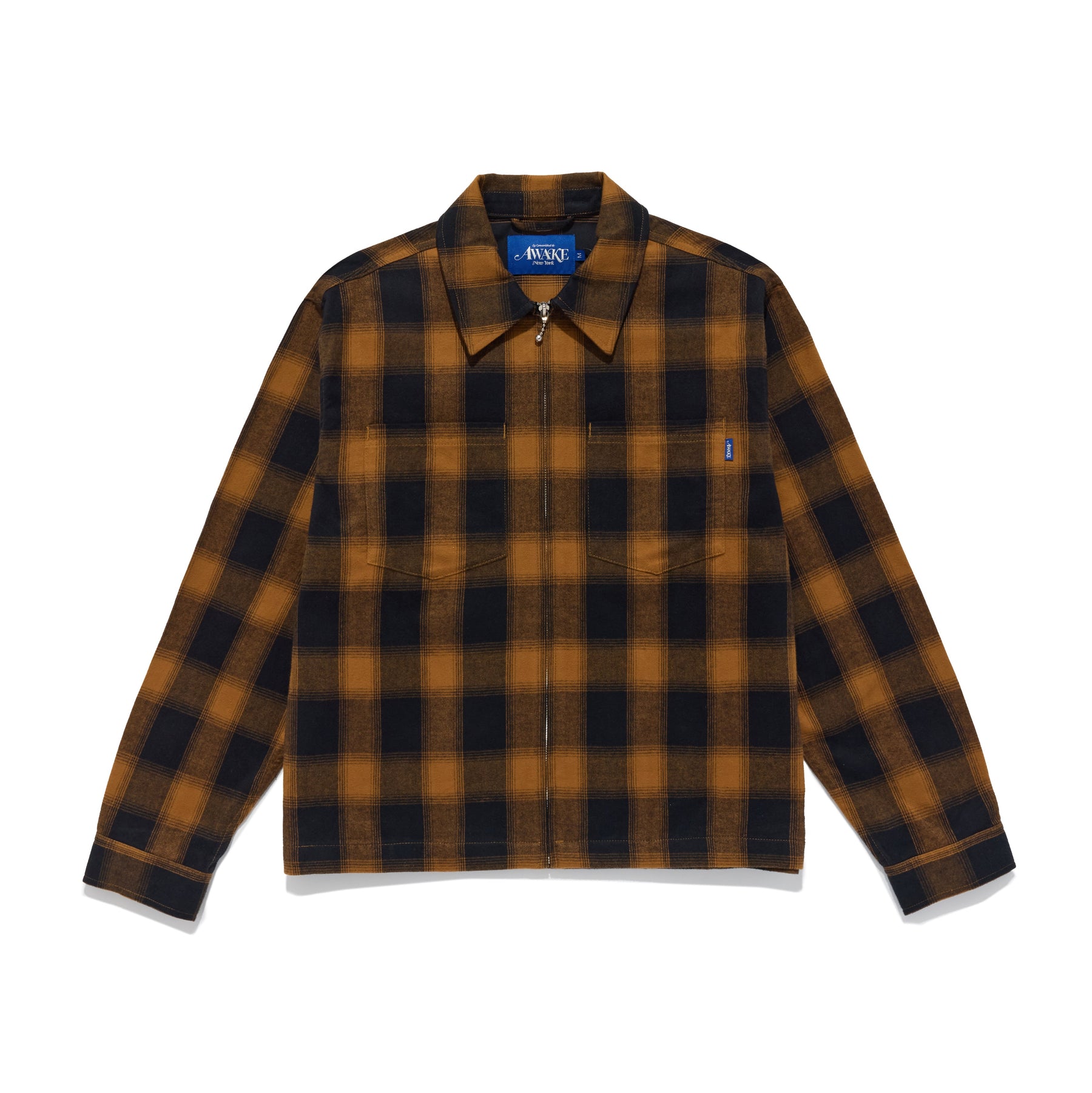 Brushed Cotton Flannel Shirt Jacket