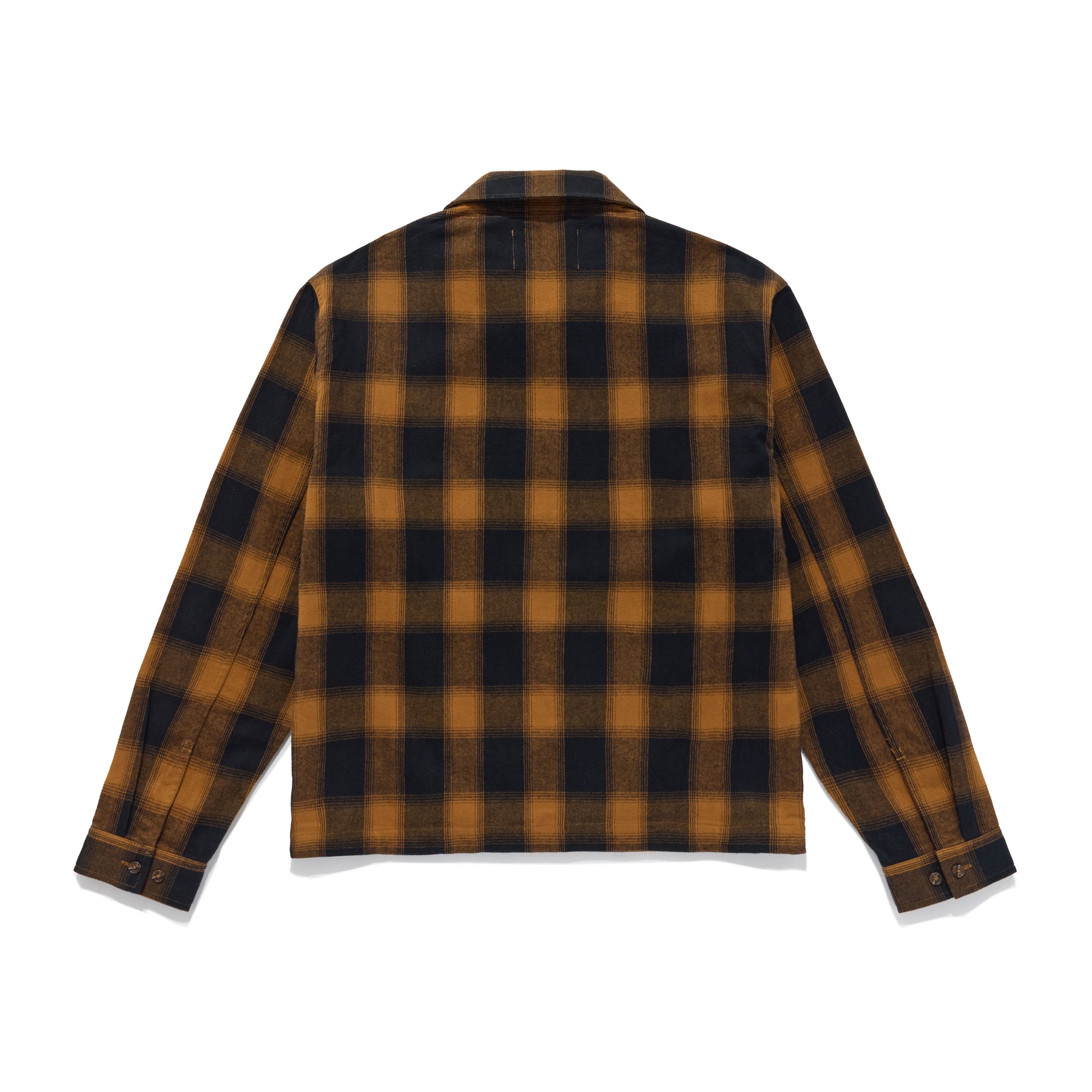 Brushed Cotton Flannel Shirt Jacket