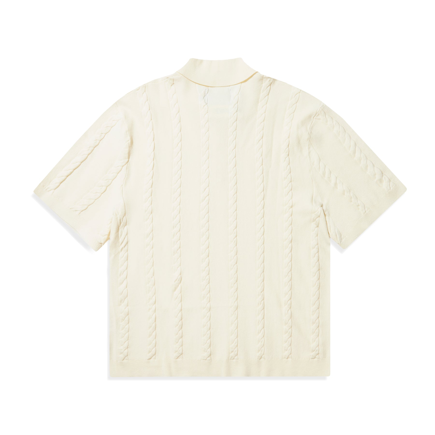 Cable Knit Polo