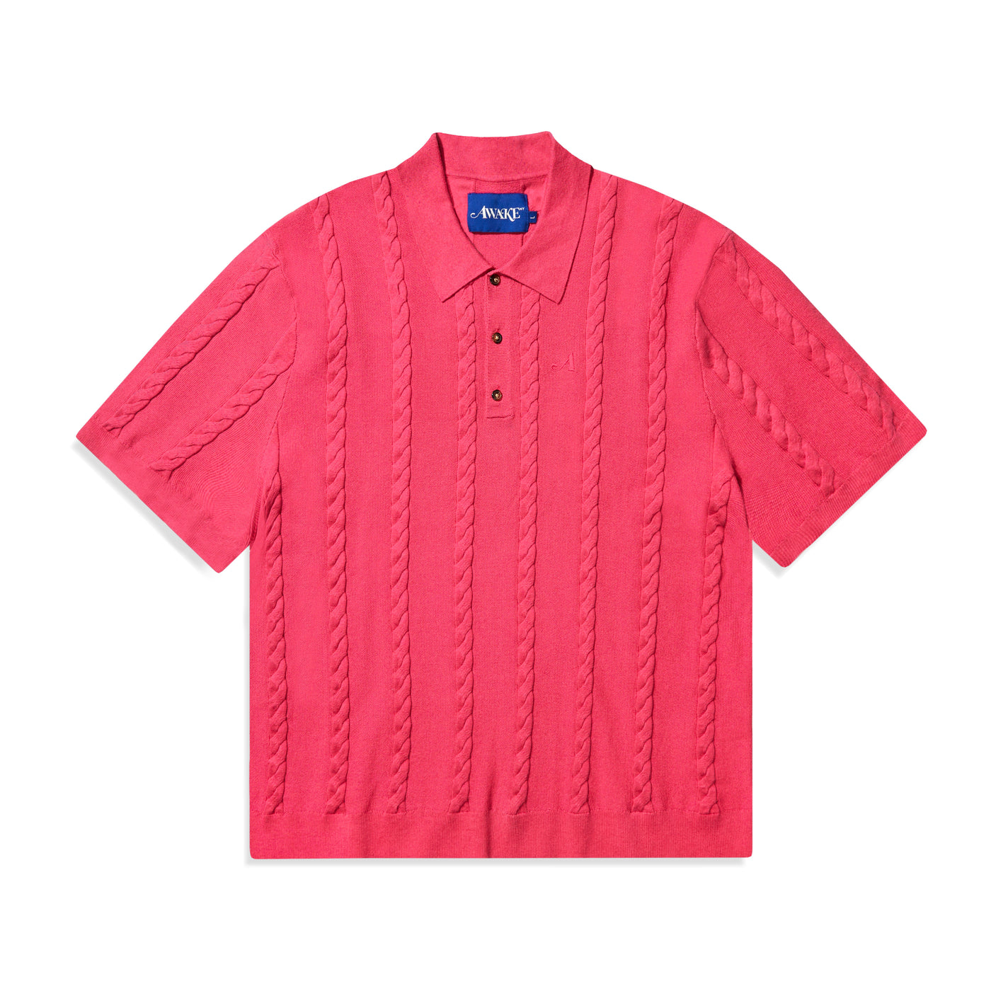 Cable Knit Polo