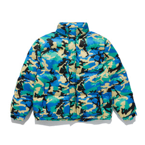 Digi Camo Nylon Puffer Jacket