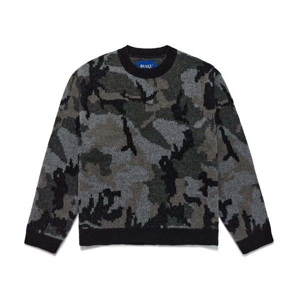 Camo store sweater