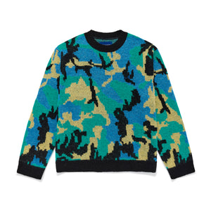 Camo Crewneck Sweater