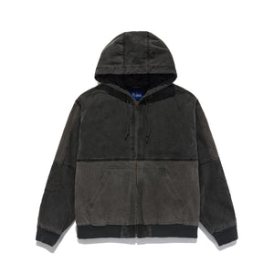 Contrast Canvas Work Jacket