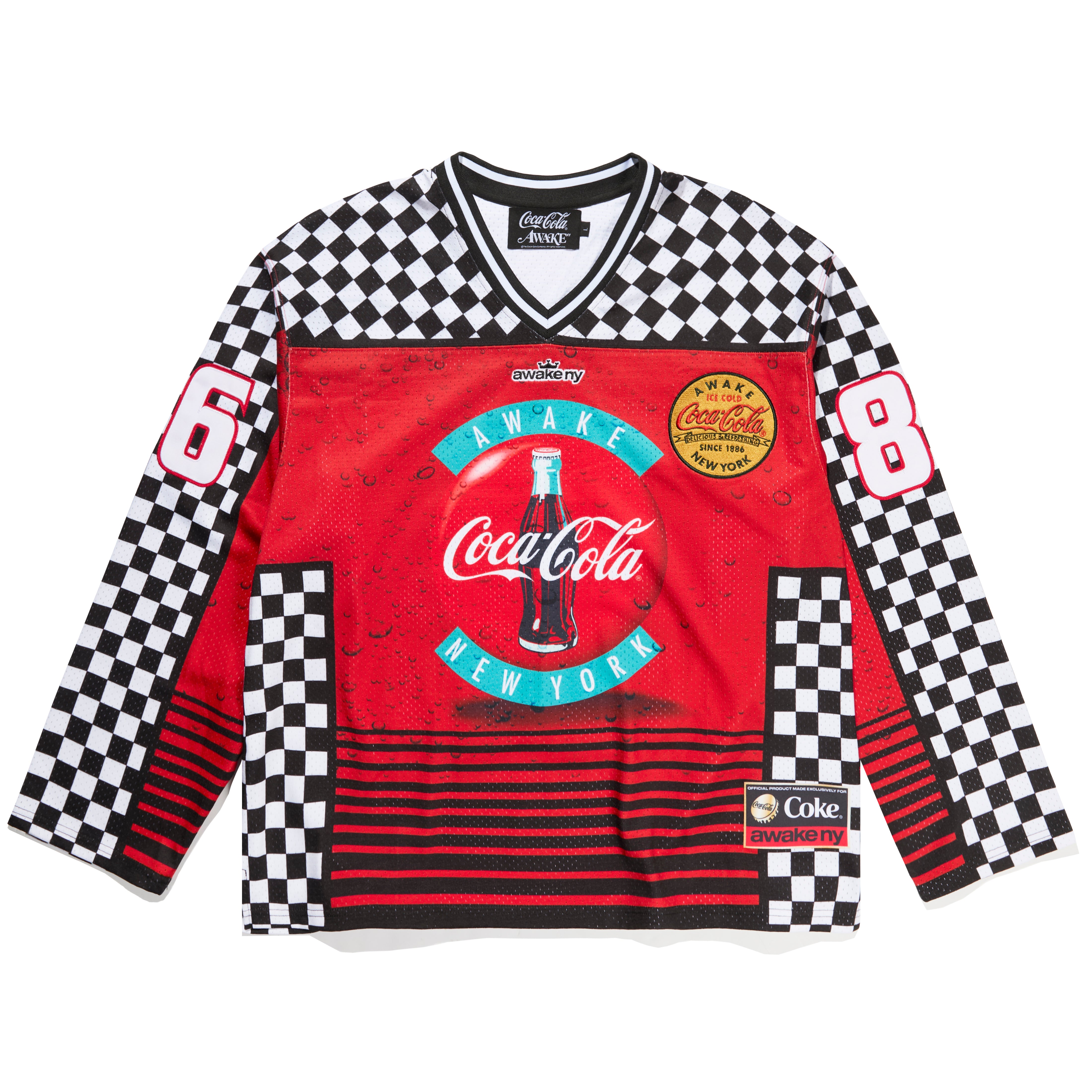 AWAKE NY x Coca-Cola "Ice Cold" Hockey Jersey