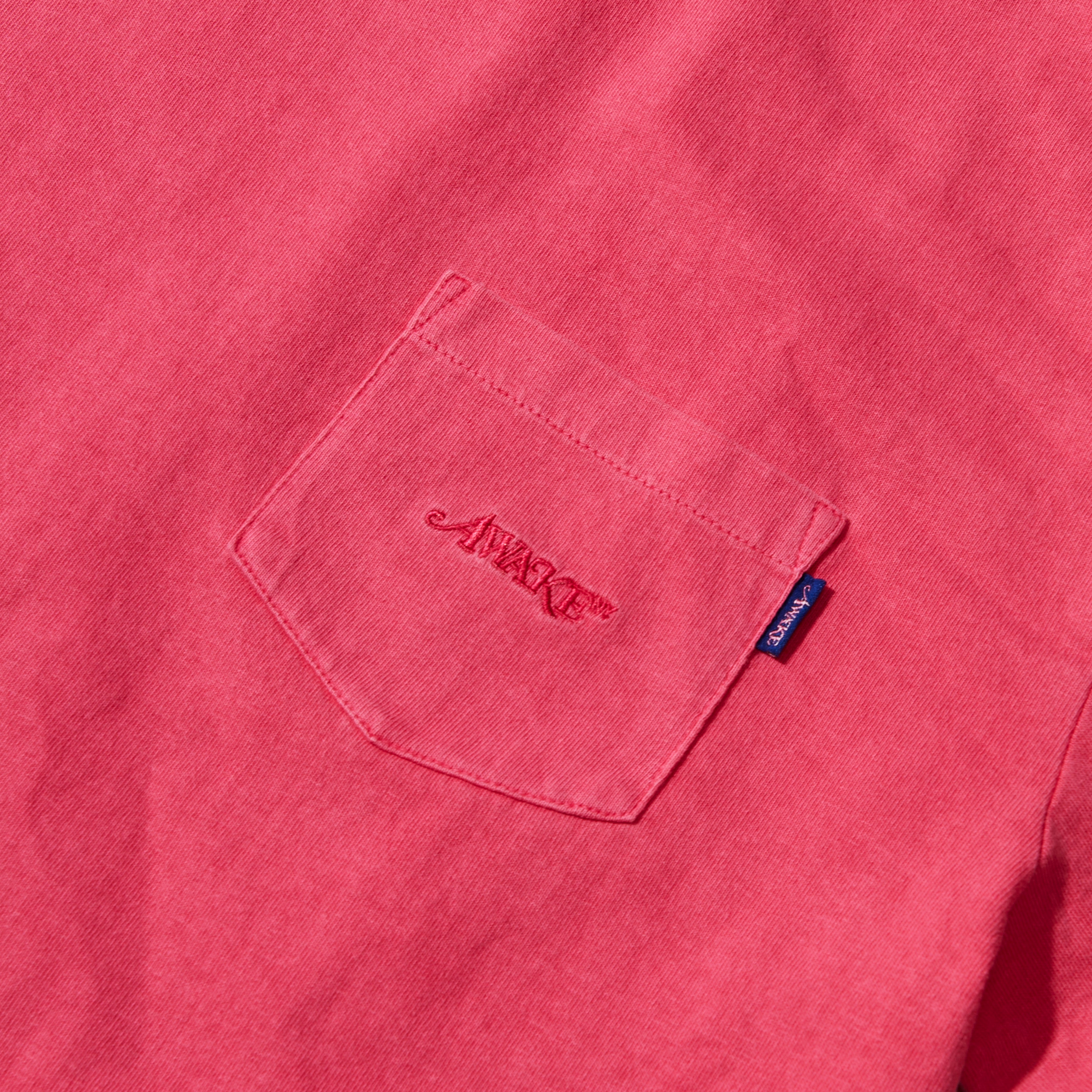 Classic Logo Embroidered Pocket Tee