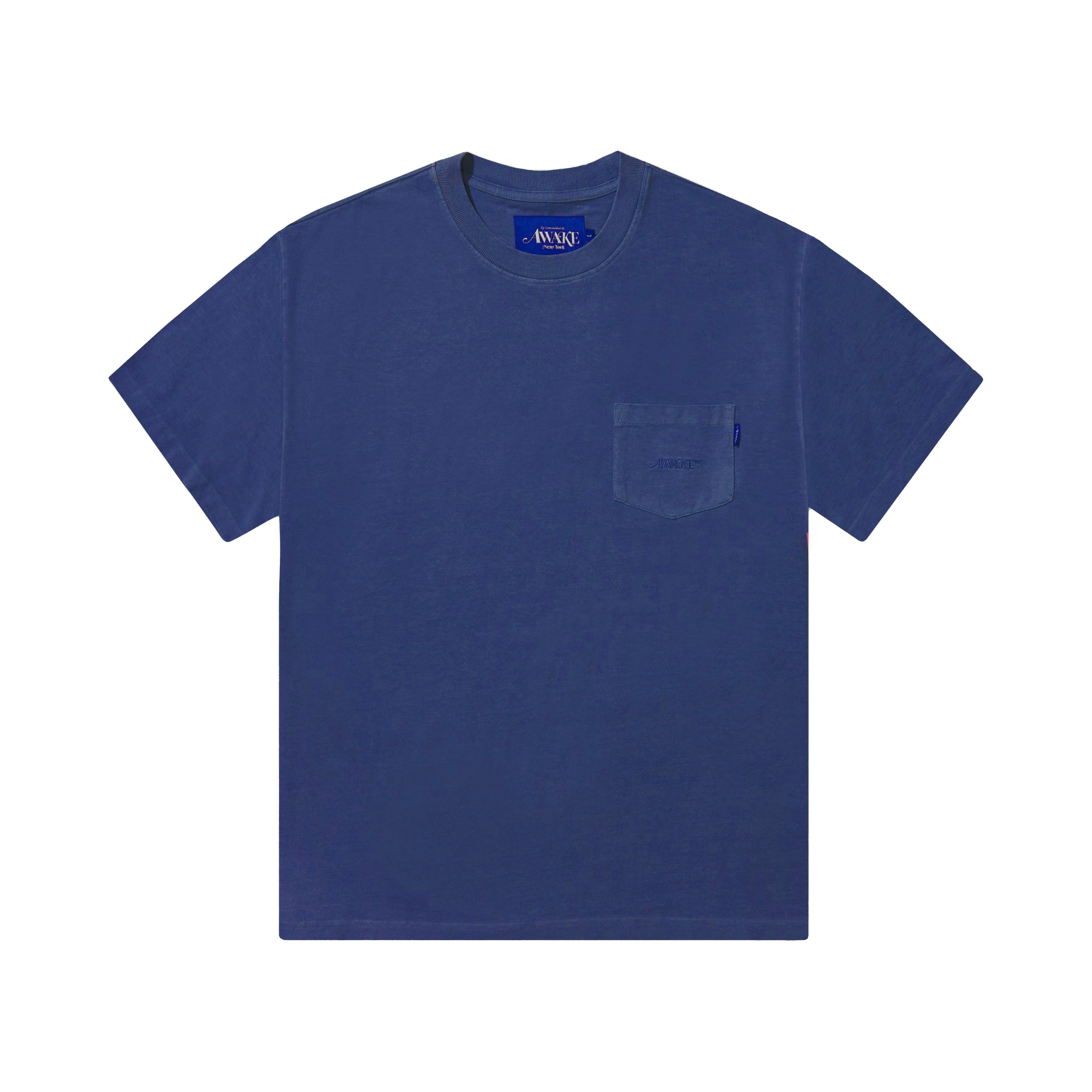 Classic Logo Embroidered Pocket Tee