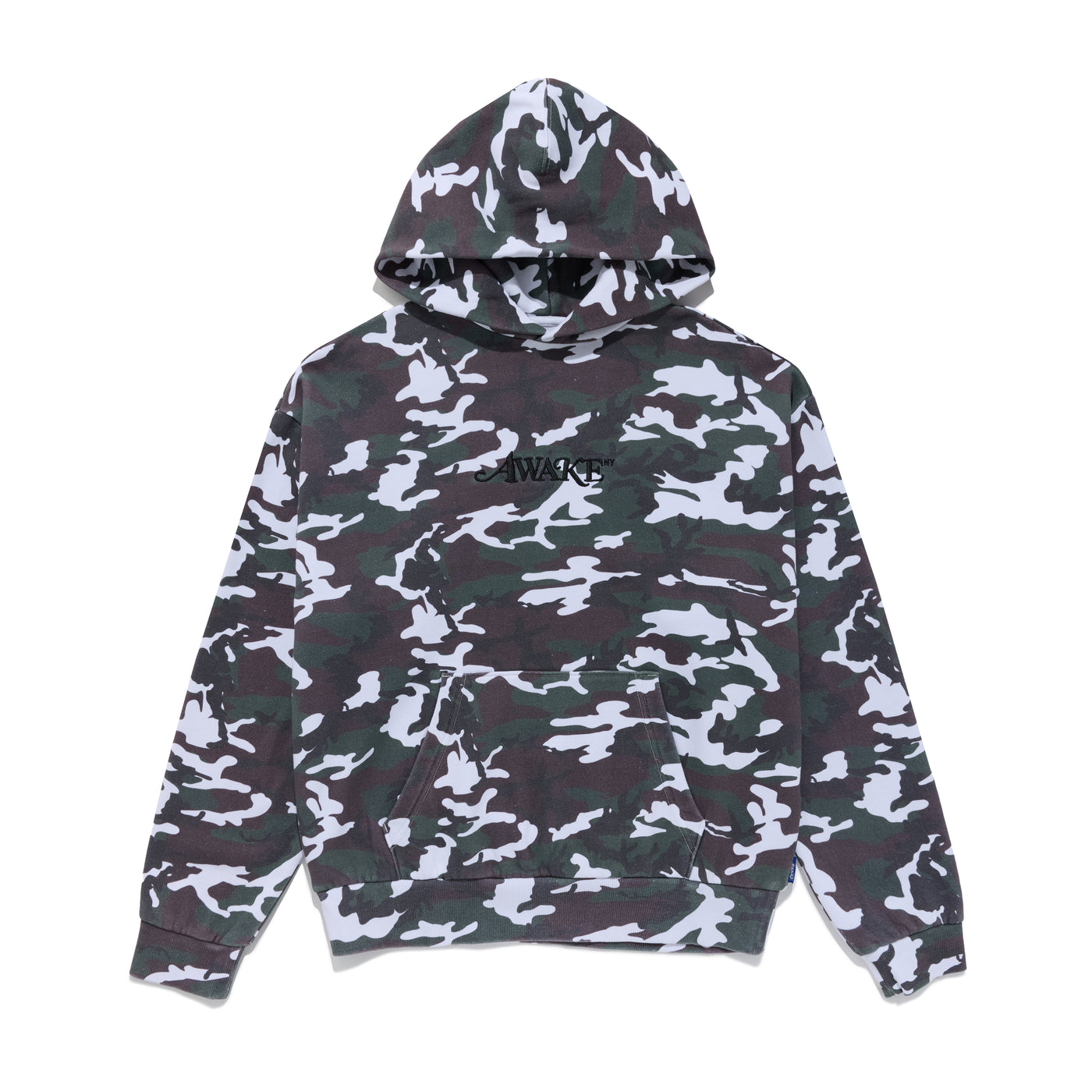 Classic Logo Embroidered Camo Hoodie