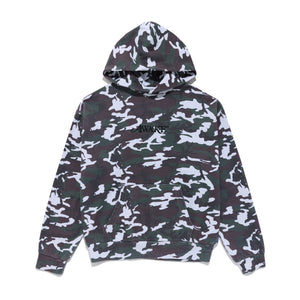 Classic Logo Embroidered Camo Hoodie