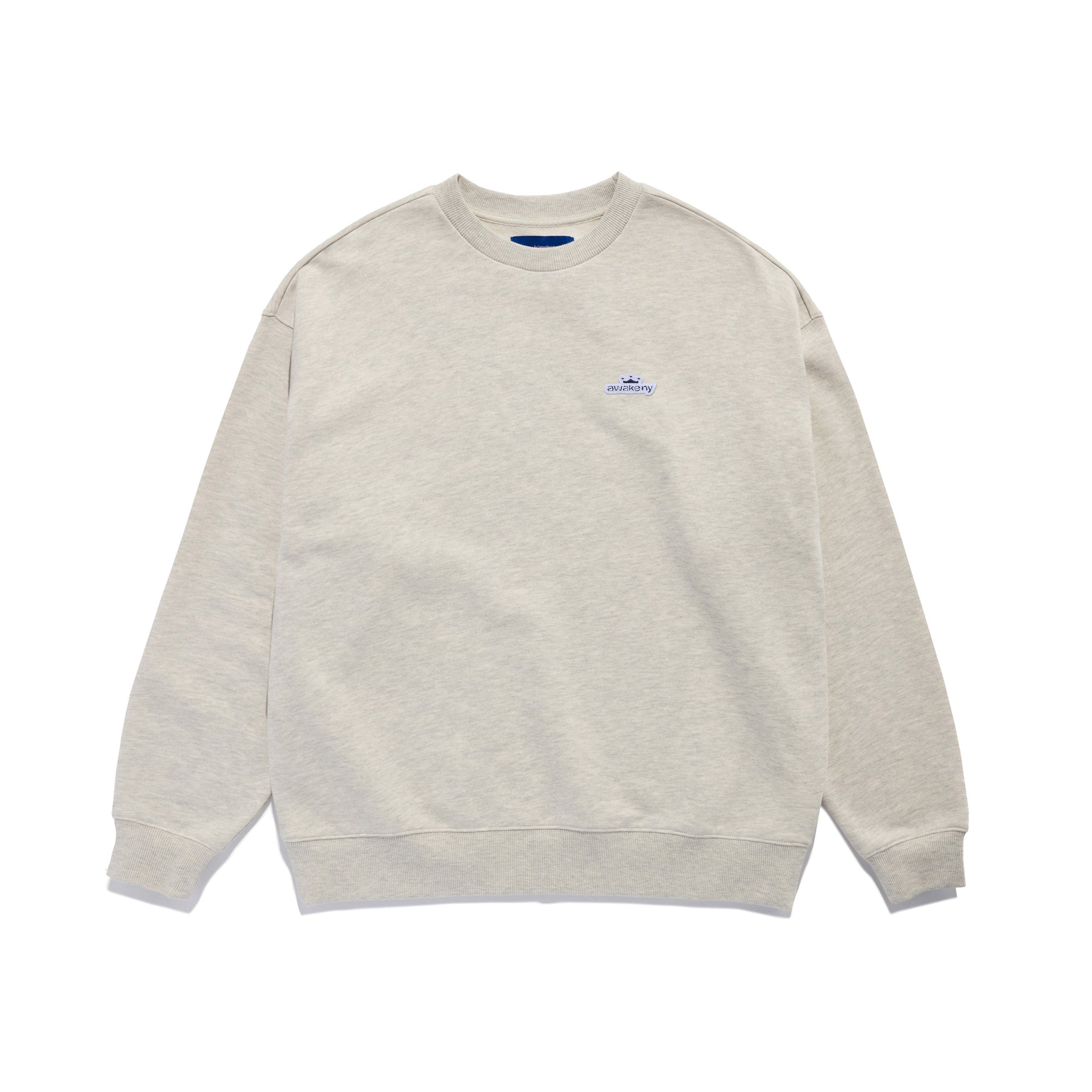 Crown Logo Embroidered Crewneck