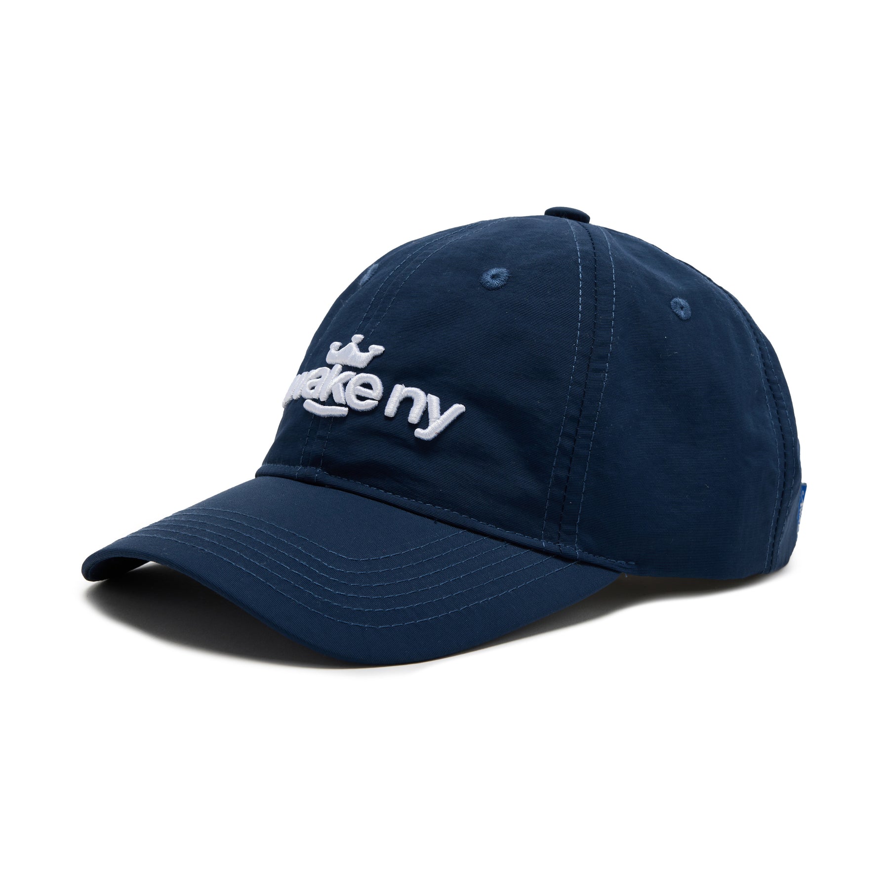 Crown Logo Embroidered Nylon Cap