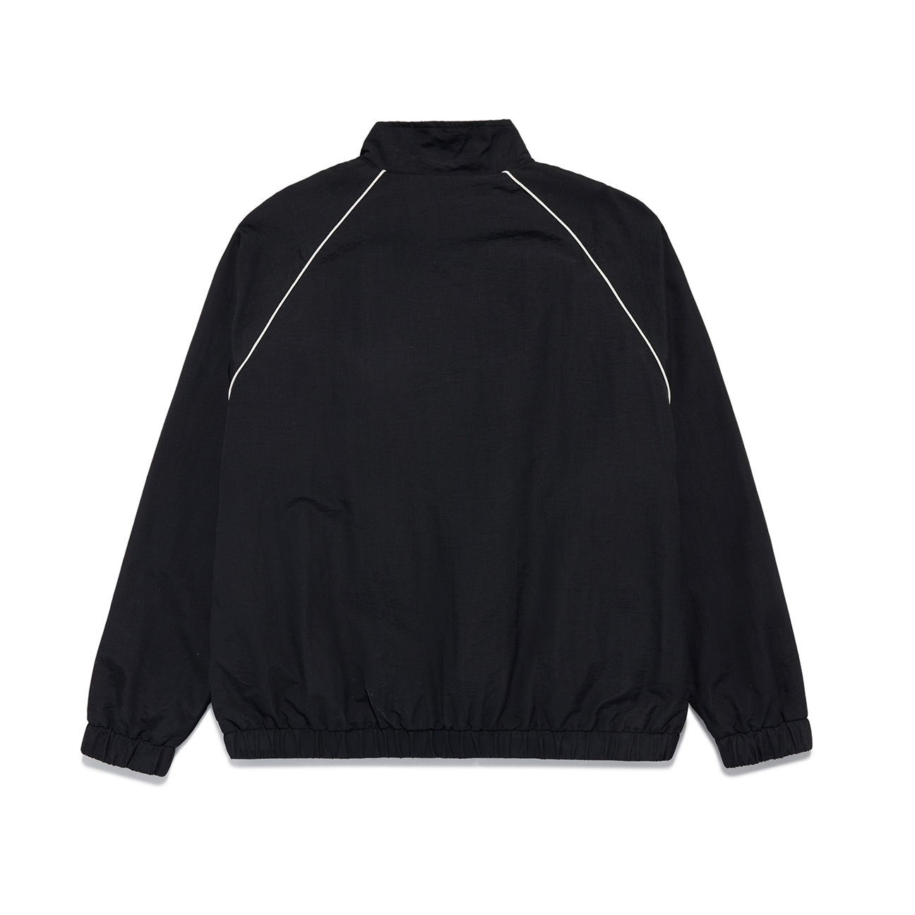 Crown Logo Nylon Quarter Zip Jacket