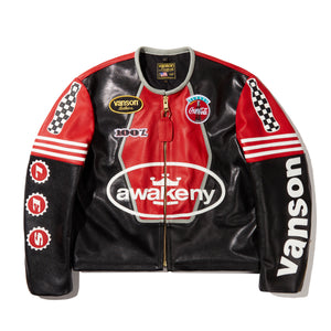 Awake NY & Coca-Cola Vanson Leather Jacket