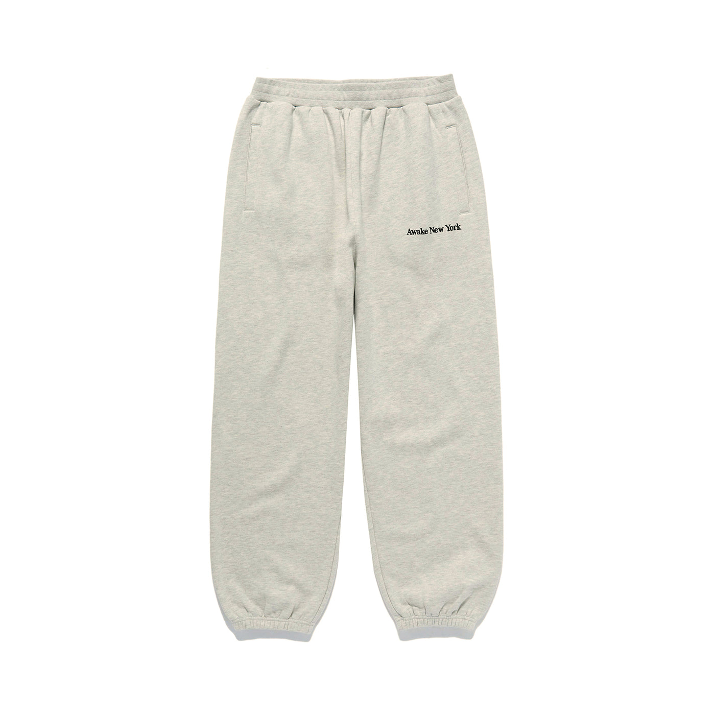 Serif Logo Embroidered Sweatpant