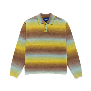 Ombre Collared Sweater