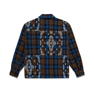 Paisley Printed Flannel Shirt