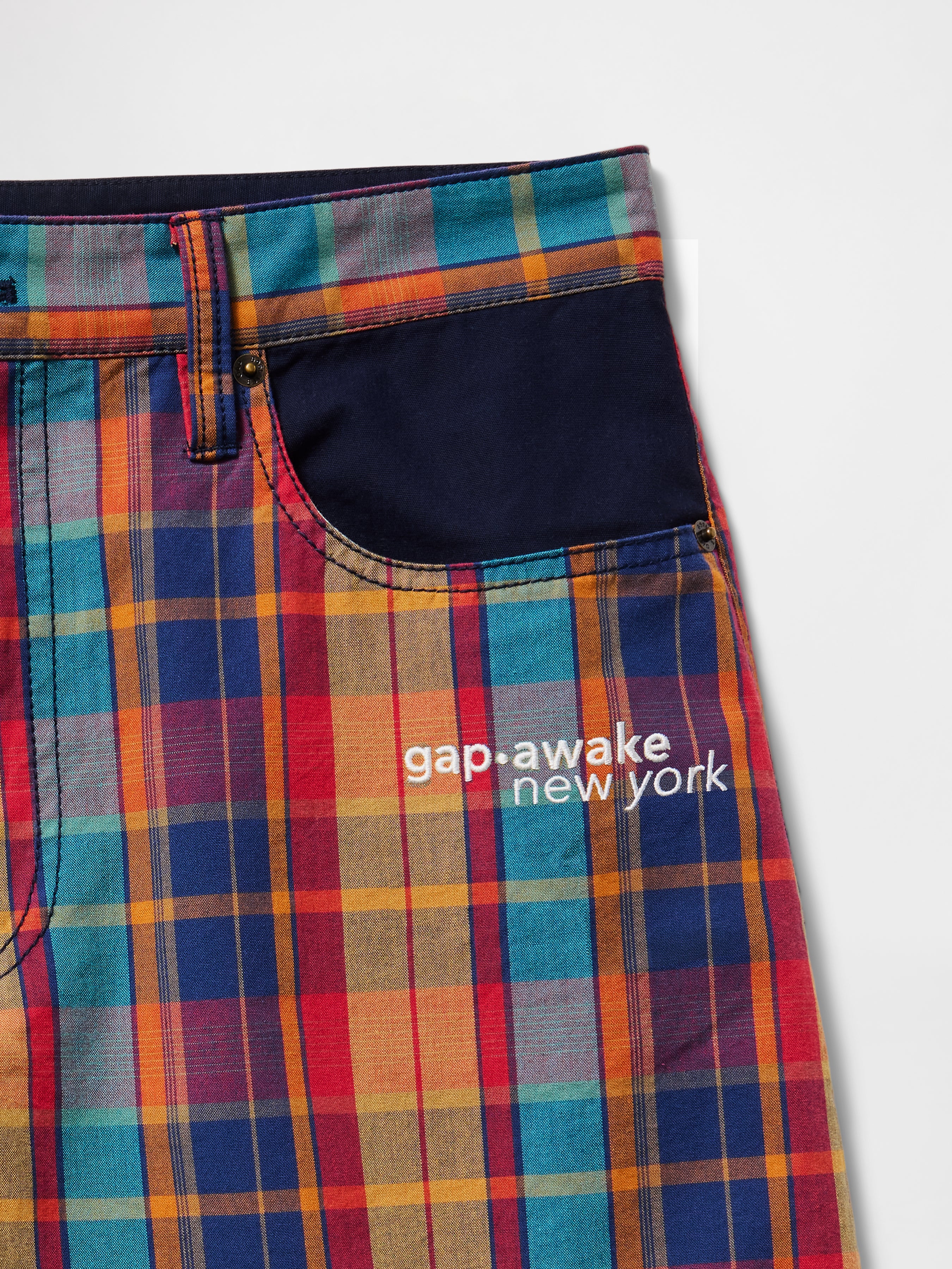AWAKE x GAP PLAID SHORTS – Awake NY